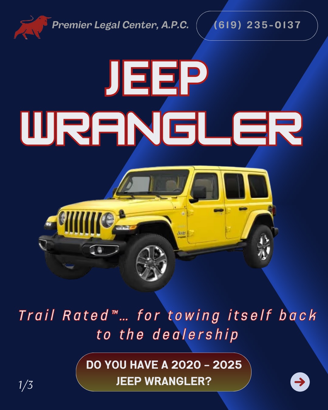 Premier Legal Center vehicle report 2; open for full-size details