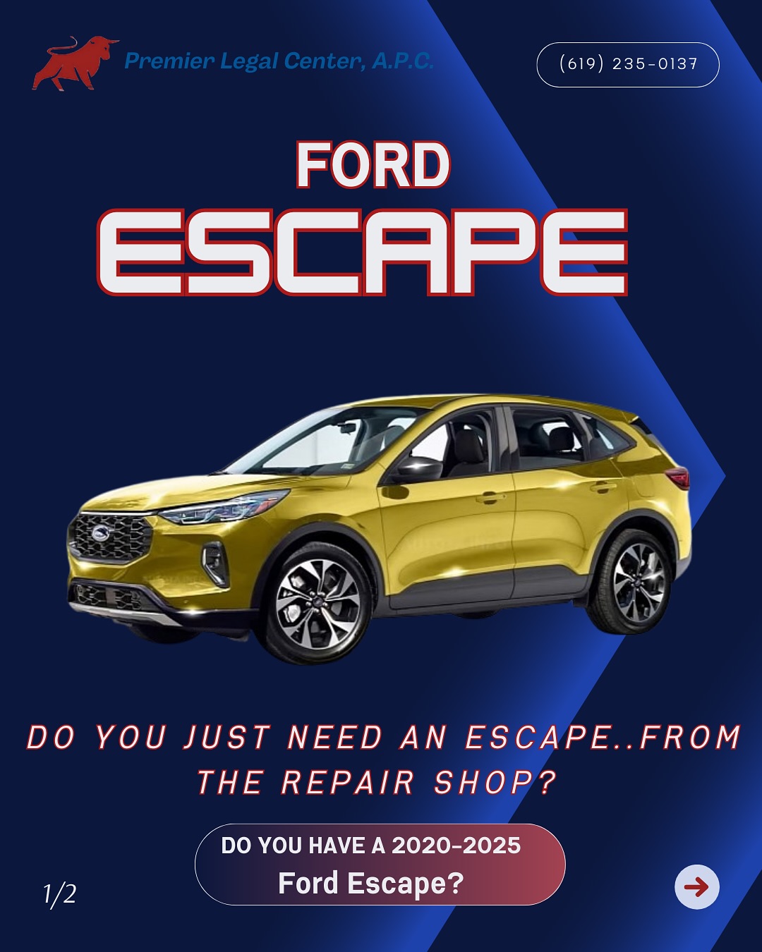 Premier Legal Center vehicle report 3; open for full-size details